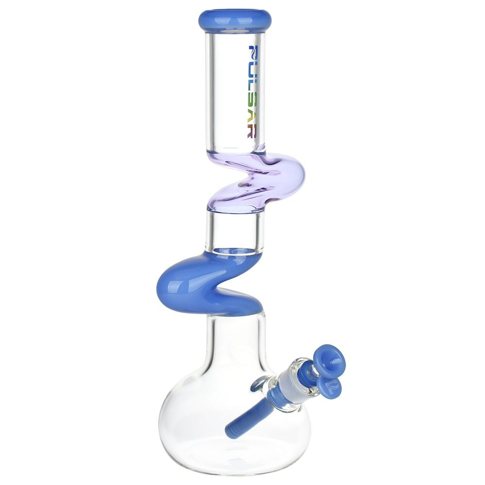 Pulsar Paths Of Joy Glass Water Pipe | 15" | 14mm F