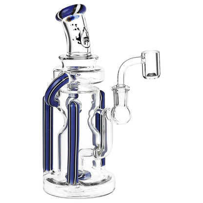 Pulsar Wig Wag Space Station Recycler Glass Dab Rig | 8.5" | 14mm F