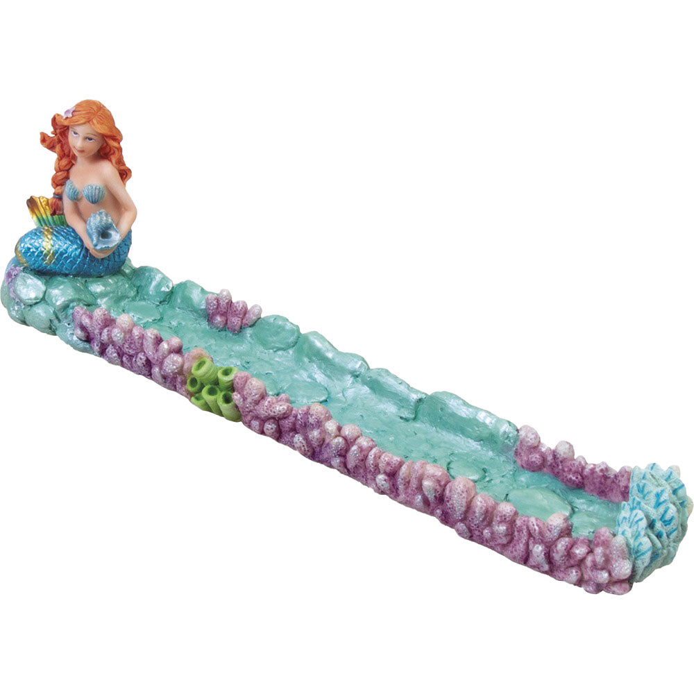 Fujima Magnificent Mermaid Incense Burner - 11"