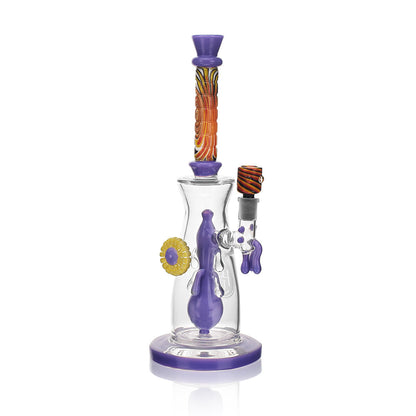 High Society | Jupiter Premium Wig Wag Waterpipe (Slime Purple)