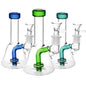 Clear As A Bell Mini Glass Water Pipe - 6"/14mm F/Colors Vary