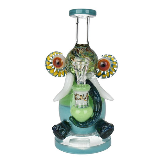 Lookah Glass Elephant Water Pipe - 8"