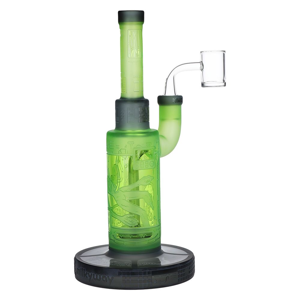 Milkyway Glass Area 51 Dab Rig - 10" / 14mm F / Slime