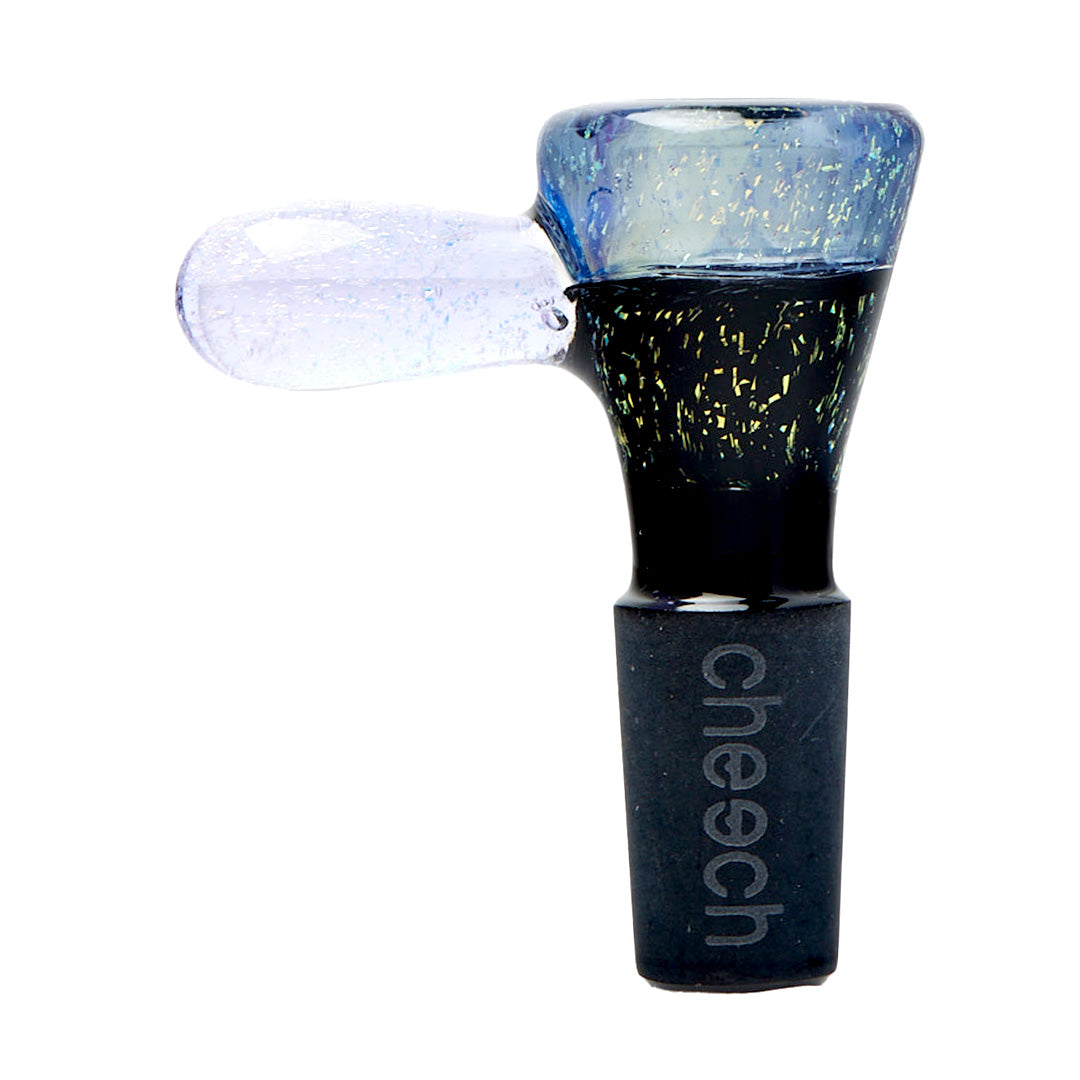 Cheech Glass 2" Transparent Dichro Bowl Slide