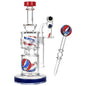 Grateful Dead x Pulsar Stealied Out Dab Rig Set - 9" / 14mm F