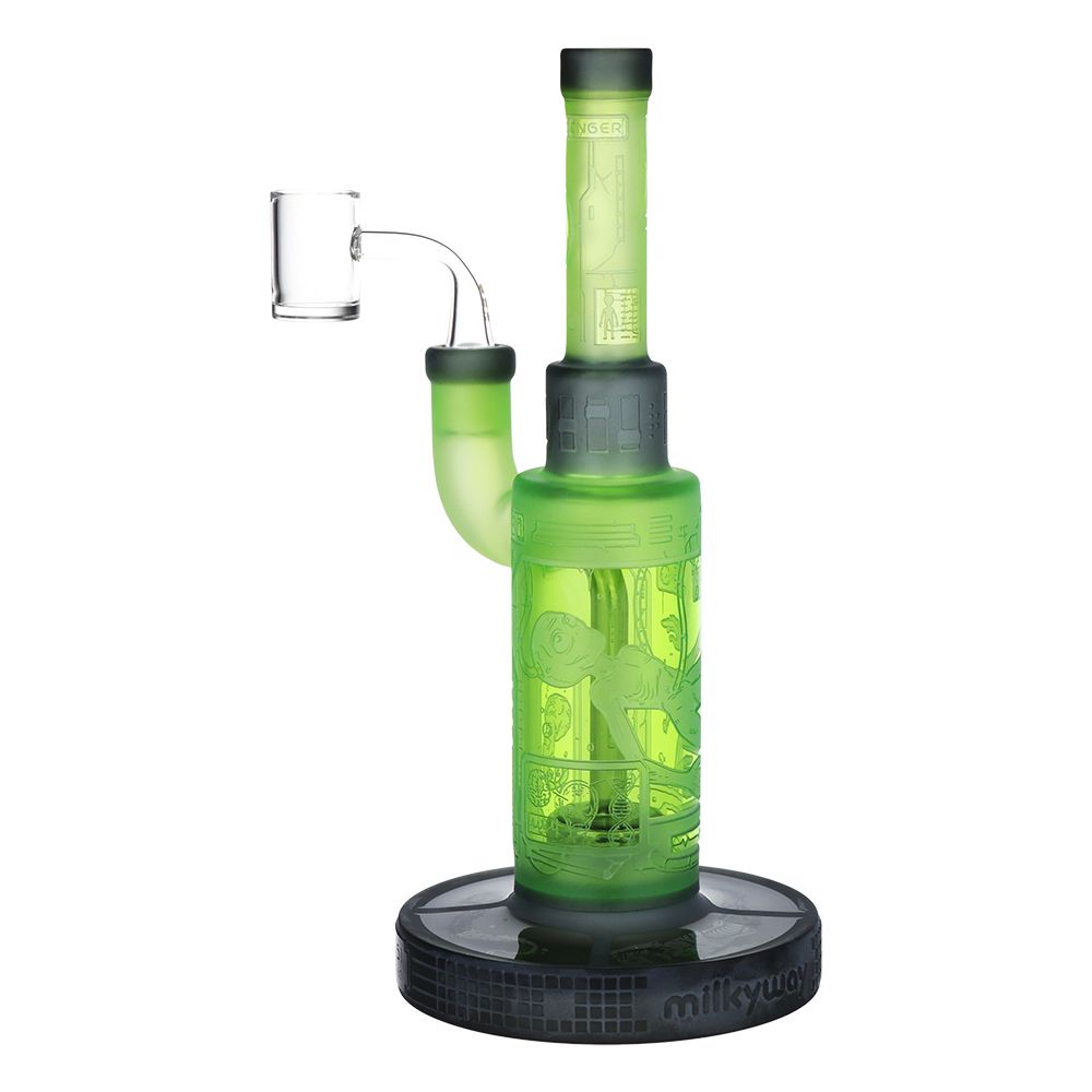 Milkyway Glass Area 51 Dab Rig - 10" / 14mm F / Slime