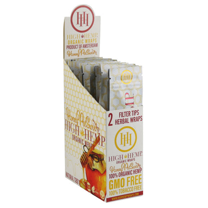 High Hemp Organic CBD Wraps - 2pknc