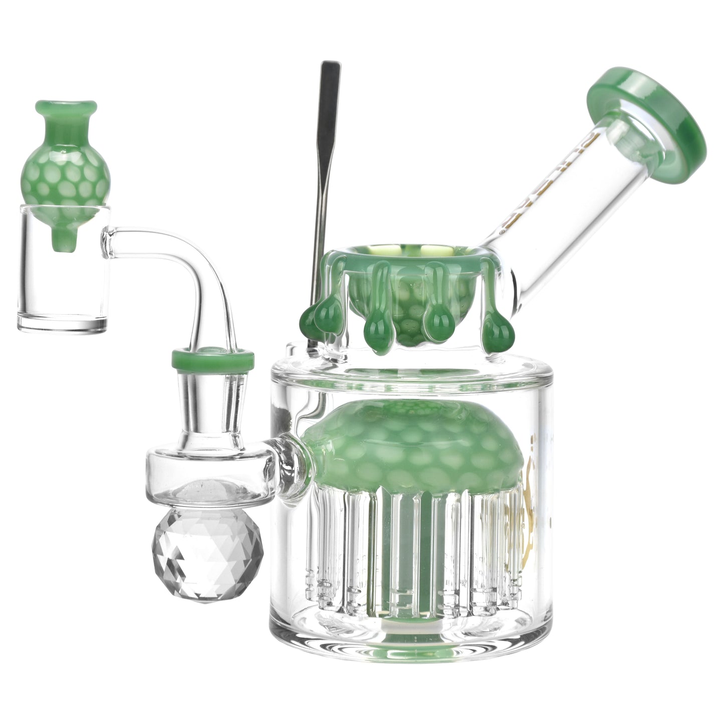 Pulsar Day Drippin' Glass Dab Rig Set | 6" | 14mm F