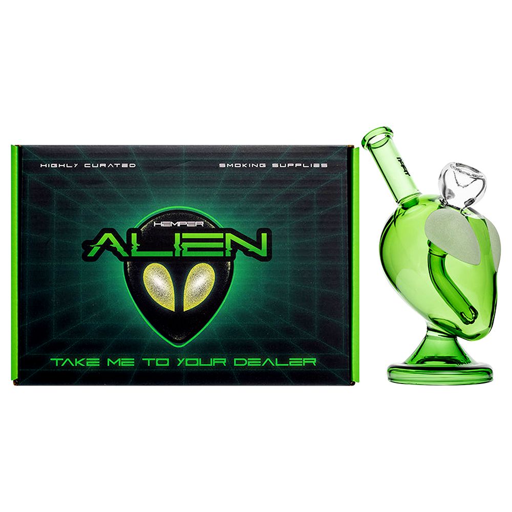 Hemper Alien Glass Water Pipe | 14mm F