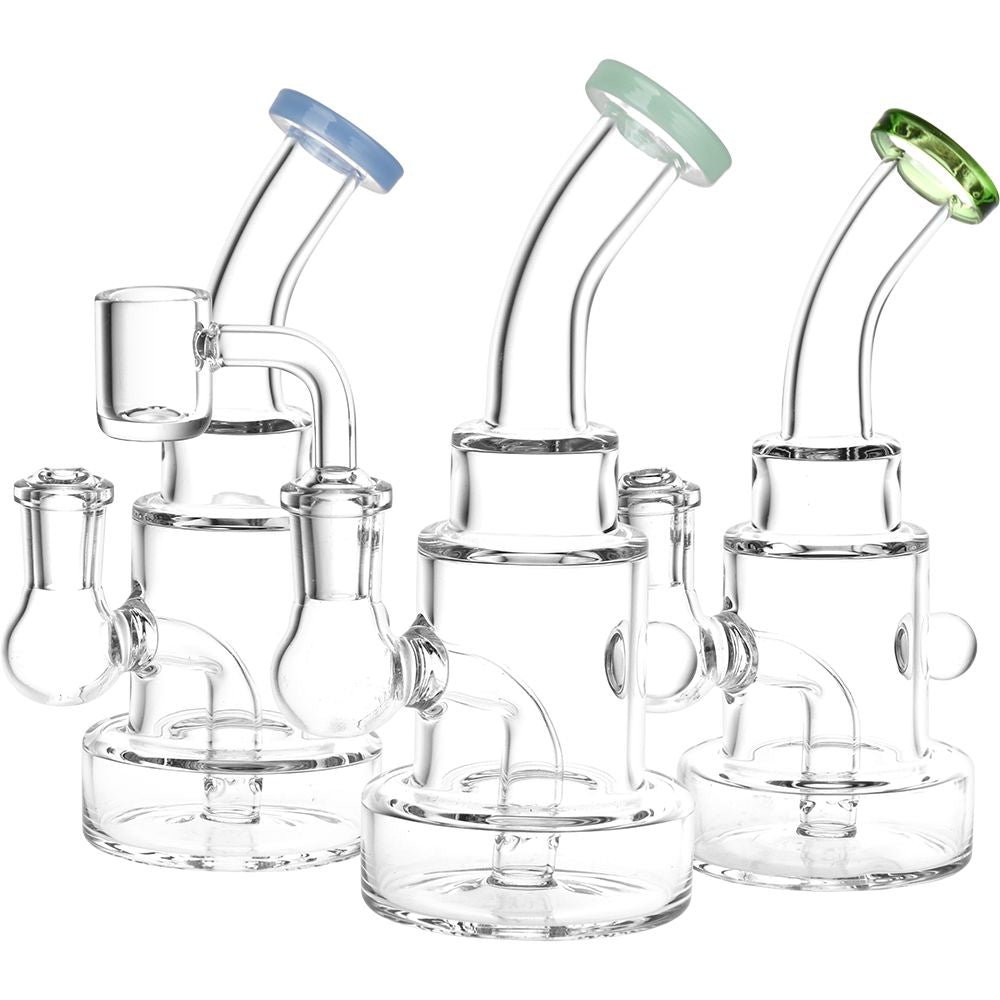 Beauty In Simplicity Glass Dab Rig - 6.25" / 14mm F