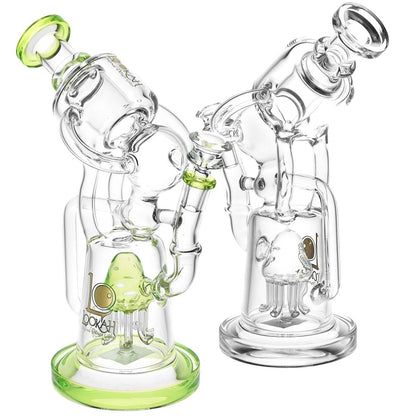 Lookah Glass Scoped Out Recycler Water Pipe | 10.5" | 14mm F