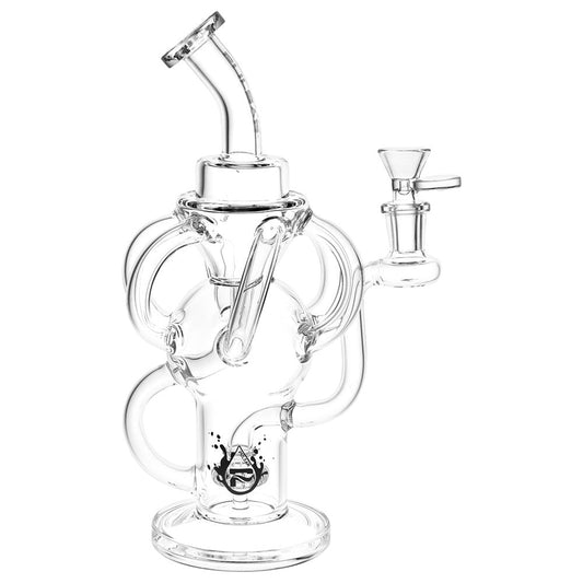 Pulsar Multi-Arm Recycler Water Pipe - 10" / 14mm F / Clear