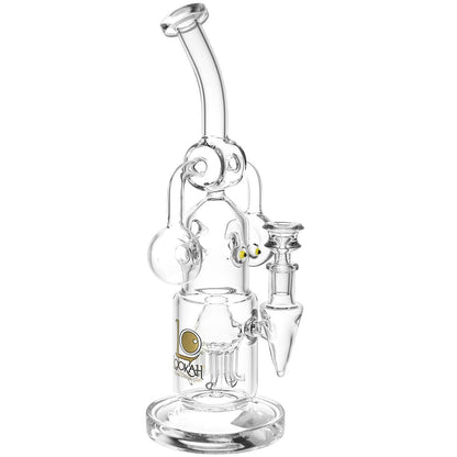 Lookah Glass Robot Recycler Water Pipe | 12.5"