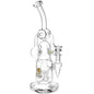 Lookah Glass Robot Recycler Water Pipe | 12.5"