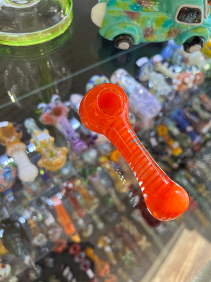 ORANGE SWIRLS HAND PIPE