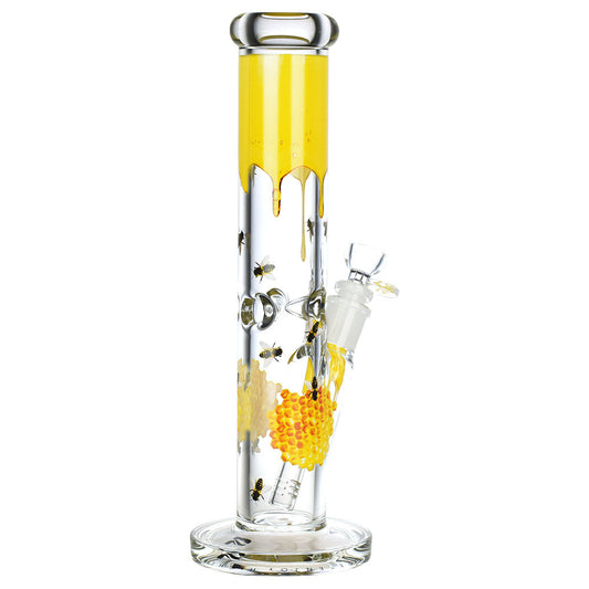 Pulsar Sweet Nectar Design Series Straight Tube Water Pipe | 12" | 14mm F