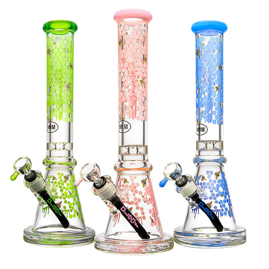 aLeaf The Honeycomb Beaker Water Pipe -16"/14mm F