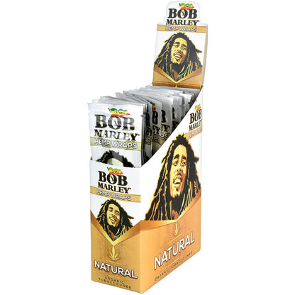 Bob Marley Hemp Wraps - 2pk 25pcs