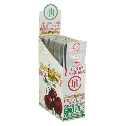 High Hemp Organic CBD Wraps - 2pknc