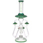 Pulsar Far-Out Visitors Recycler Glass Water Pipe | 17.25" | 19mm F