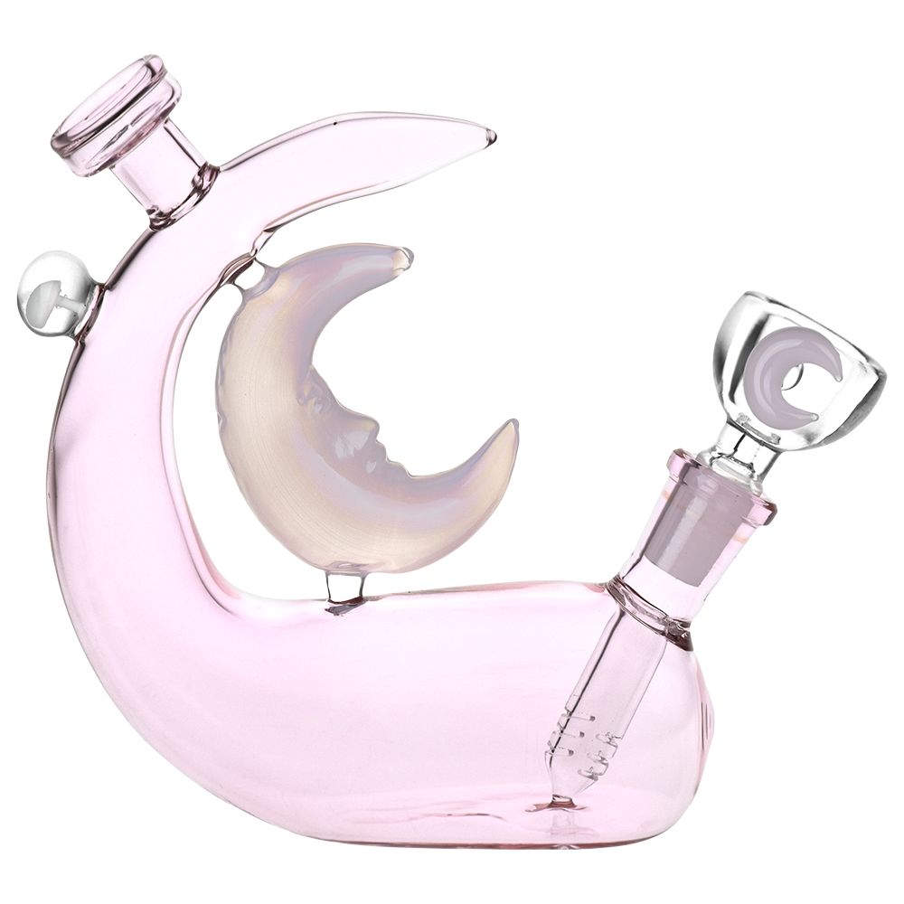 Lunar Lounger Glass Water Pipe - 5.75" / 14mm F