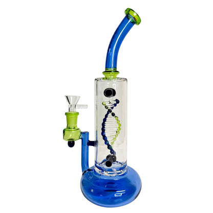 Daze Glass - 2nd Gen Spinning DNA & Turbine Perc Glass Water Pipe