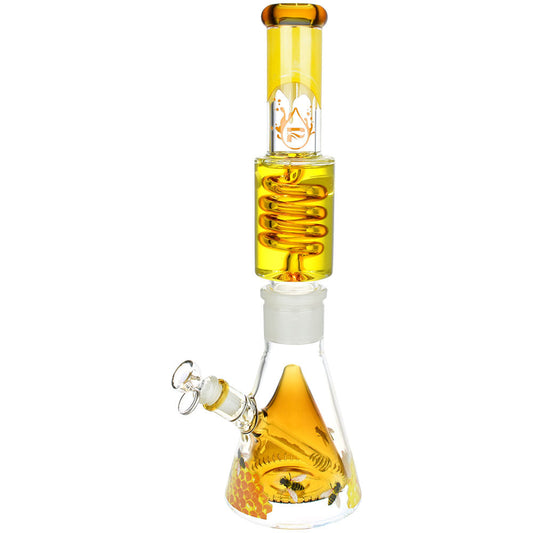 Pulsar Sweet Nectar Stackable Glycerin Beaker Water Pipe - 16" / 14mm F