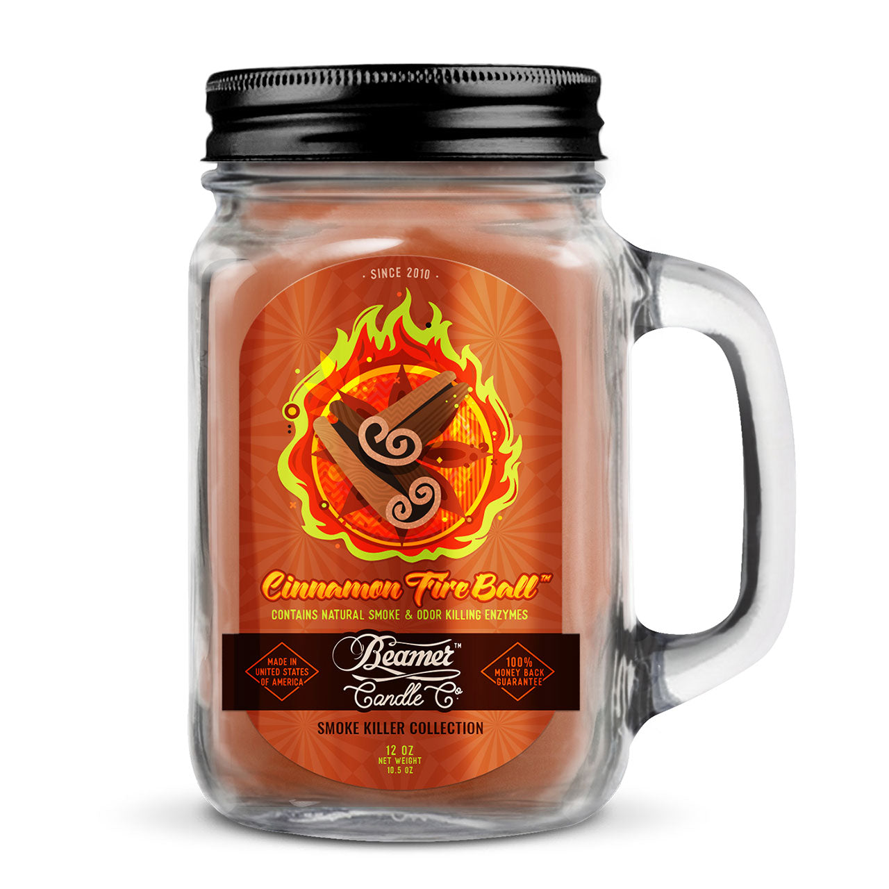 Beamer Candle Co. Cinnamon Fire Ball  12 oz