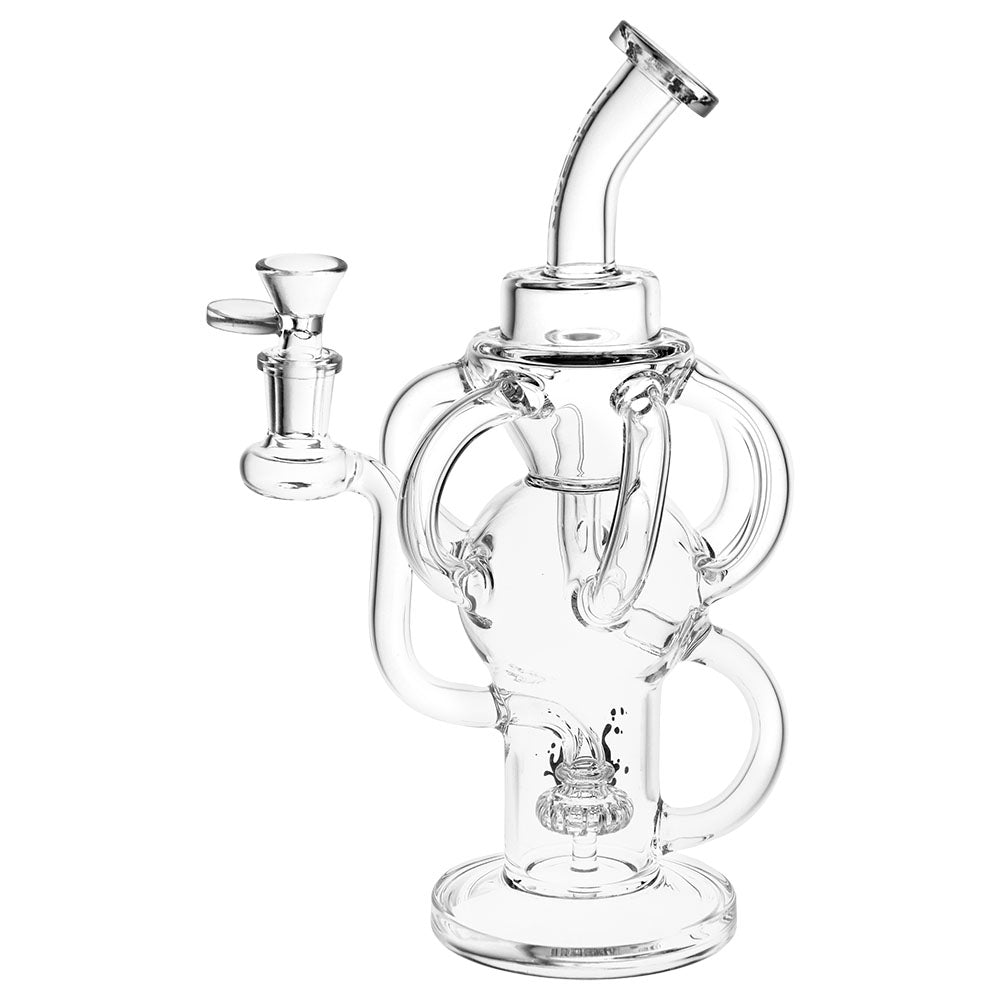 Pulsar Multi-Arm Recycler Water Pipe - 10" / 14mm F / Clear