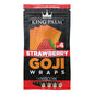 King Palm Goji Wraps & Filter Tips | 4pk | 15pc Display