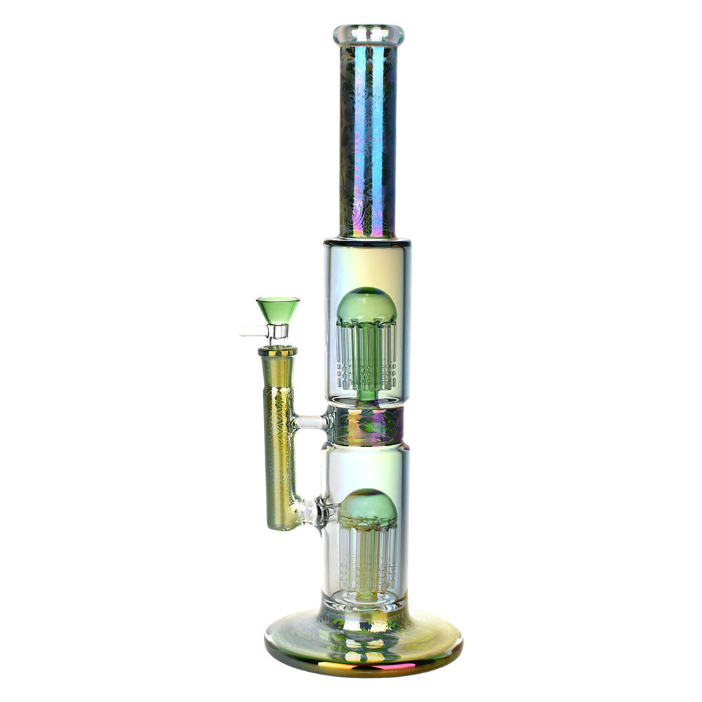 Pulsar Dub Chamber Electro Etched Water Pipe | 13.75" | 14mm F