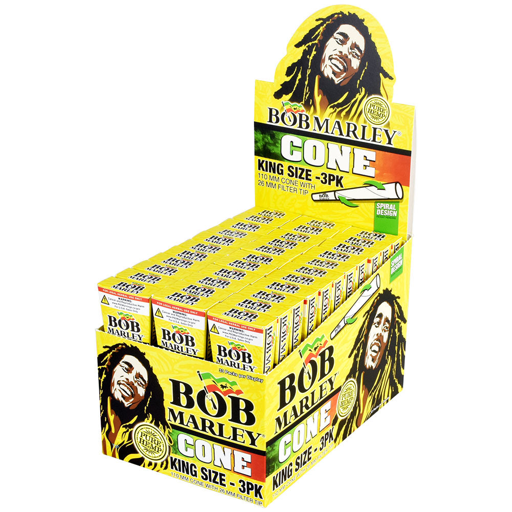 Bob Marley Pre-Rolled Hemp Cones 33pcs