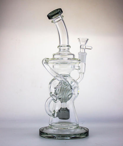 Recycler Style Water Pipe with Perc 5.8"