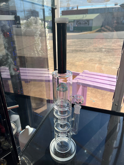 18” TRIPLE FILTRATION PERC WATER PIPE