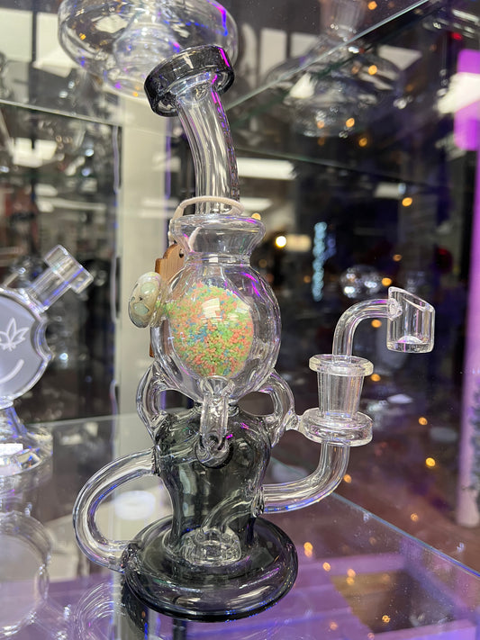 CHEECH GLASS 8” glow in the dark rig