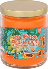 SMOKE ODOR POTPAYA CANDLE