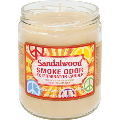 SMOKE ODOR SANDALWOOD CANDLE