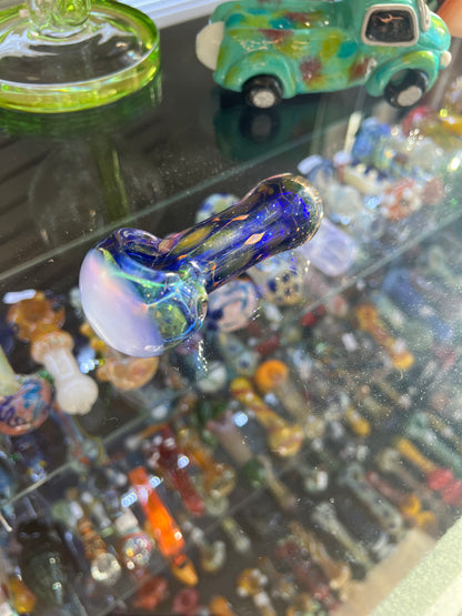 FUMED GLASS HAND PIPE