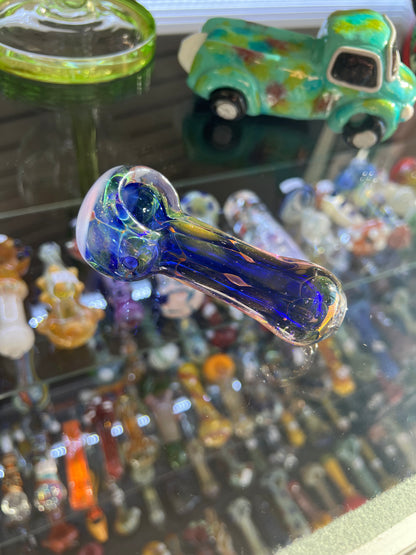 FUMED GLASS HAND PIPE