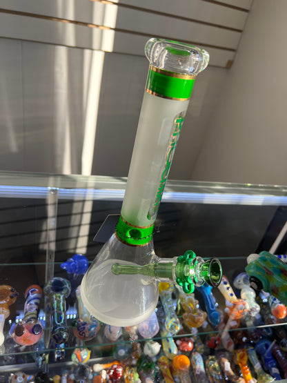 PHOENIX GLASS 11” WATER PIPE WITH ICE CATCHER