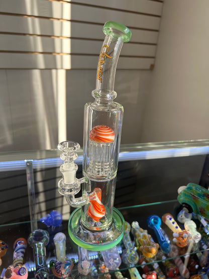 CLOVER GLASS 11” Water pipe