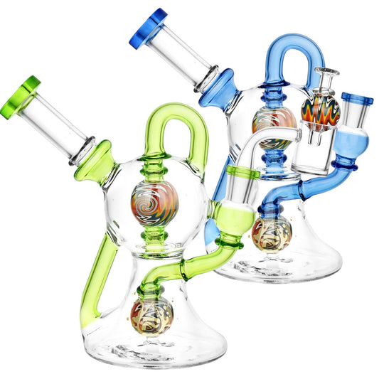 Pulsar Top Down Recycler Kit w/ Ball Cap | 7" | 14mm F