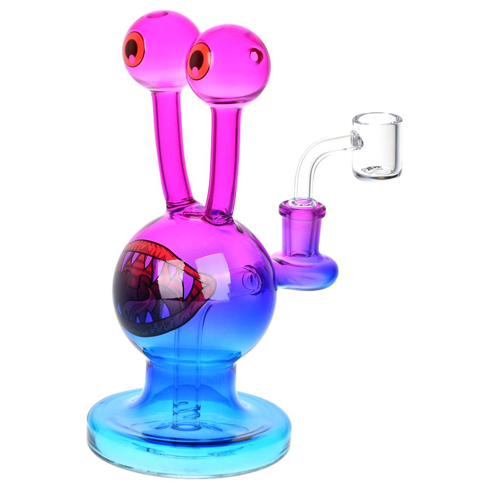 Snail Beastie Glass Dab Rig - 7.25" / 14mm F