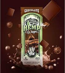 Orginal Blunt Wrap Hemp Wraps Chocolate-BOX/DISPLAY 60 Wraps