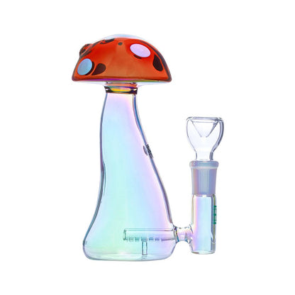 Hemper Trippy Shroom Glass Water Pipe - 5.75" / 14mm F