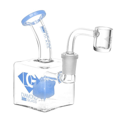 Diamond Glass SP2 Mini Dab Rig - 4.5"/ 14mm F