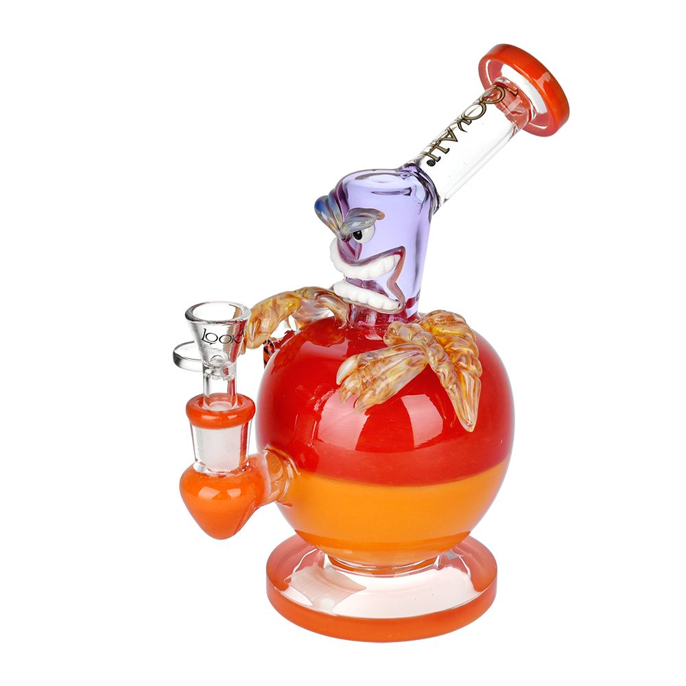 Lookah Glass Evil Apple Water Pipe - 8"