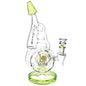 Lookah Glass Horn Recycler Water Pipe | 10.5" | 14mm F