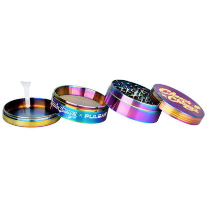 Cheech & Chong's™ x Pulsar Rainbow Metal Grinder | 4pc | 2.5"