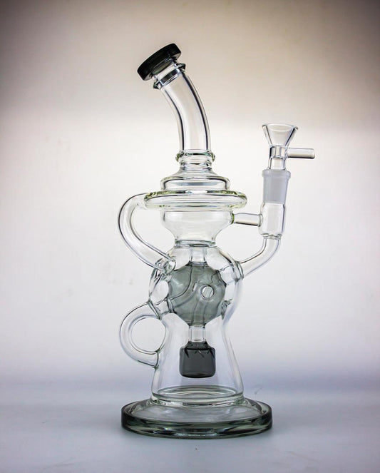 Recycler Style Water Pipe with Perc 5.8"